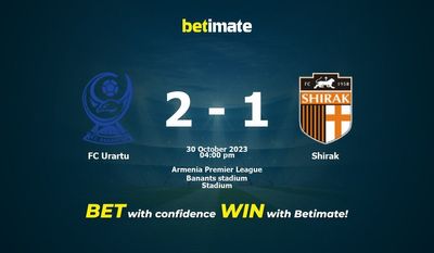 FC Urartu vs Shirak Förutsägelse, odds och speltips 2023-10-30