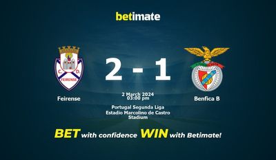 Feirense vs Benfica B förutsägelse, odds och speltips 2024-02-03
