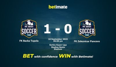 FK Backa Topola vs FK Zeleznicar Pancevo förutsägelse, odds och vadslagning 2023-09-16