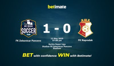 FK Zeleznicar Pancevo vs FK Napredak Förutsägelse, odds och speltips 2025-05-12