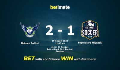 Gainare Tottori vs Tegevajaro Miyazaki Förutsägelse, odds och speltips 2023-08-19