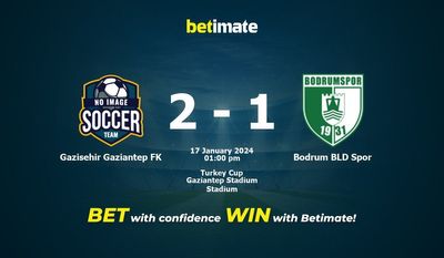 Gazisehir Gaziantep FK vs Bodrum BLD Spor förutsägelse, odds och vadslagning 2024-01-17