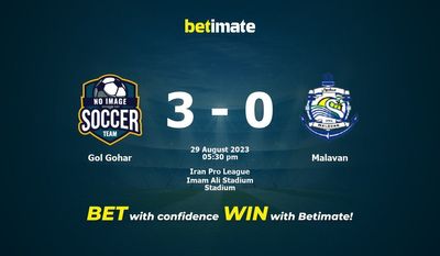 Gol Gohar vs Malavan Förutsägelse, odds och bettingtips 2023-08-29