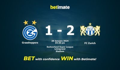 Grasshoppers vs FC Zürich Förutsägelse, odds och speltips 2024-01-28