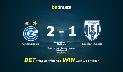 Grasshoppers vs Lausanne sportförutsägelser, odds och vadslagningstips 2023-02-12