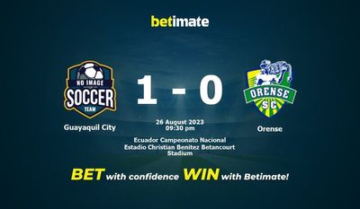 Guayaquil City vs Orense förutsägelse, odds och speltips 2023-08-26