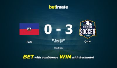 Haiti vs Qatar Prognos, odds och vadslagningstips 2023-06-25