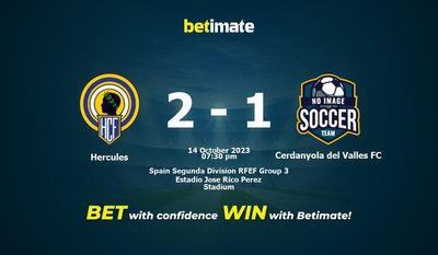 Hercules vs Cerdanyola del Valles FC Förutsägelse, odds och speltips 2023-10-14
