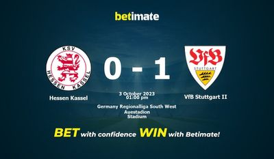Hessen Kassel vs VfB Stuttgart II Förutsägelse, odds och speltips 2023-03-10