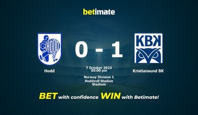 Hodd vs Kristiansund BK Förutsägelse, odds och speltips 2023-07-10