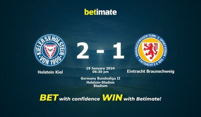 Holstein Kiel vs Eintracht Braunschweig Förutsägelse, odds och speltips 2024-01-19