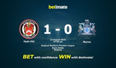 Hyde Utd vs Marine Prediction, Odds & Betting Tips 2023-08-22