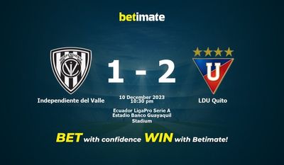 Independiente del Valle vs LDU Quito förutsägelse, odds och vadslagning 2023-10-12