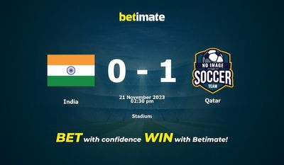 Indien vs Qatar Förutsägelse, odds och speltips 2023-11-21