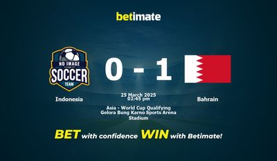 Indonesien vs Bahrain Förutsägelse, odds och vadslagning 2025-03-25