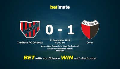 Instituto AC Cordoba vs Colon Prediction, Odds & Betting Tips 2023-09-21