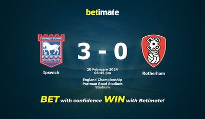 Ipswich vs Rotherham Förutsägelse, odds och speltips 2024-02-20