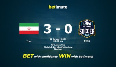 Iran vs Syrien Förutsägelse, odds och speltips 2024-01-31