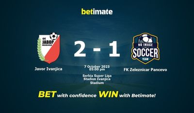 Javor Ivanjica vs FK Zeleznicar Pancevo Förutsägelse, odds och speltips 2023-07-10