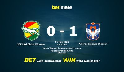 JEF Utd Chiba Women vs Albirex Niigata Women Förutsägelse, odds och speltips 11/05/2025