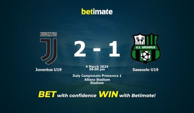 Juventus U19 vs Sassuolo U19 Förutsägelse, odds och speltips 2024-04-03