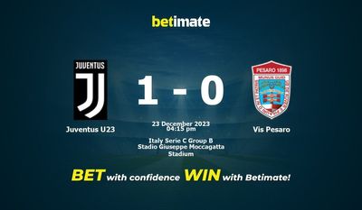 Juventus U23 vs Vis Pesaro Förutsägelse, odds och speltips 2023-12-23