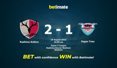 Kashima Antlers vs Sagan Tosu förutsägelse, odds och speltips 2023-08-19