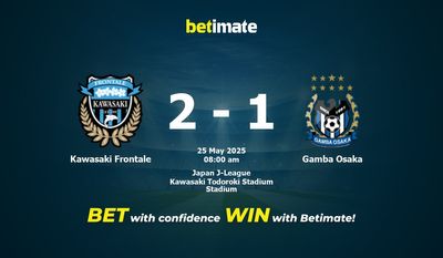 Kawasaki Frontale vs Gamba Osaka Förutsägelse, odds och bettingtips 2025-05-25