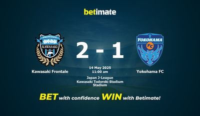 Kawasaki Frontale vs Yokohama FC Förutsägelse, odds och speltips 14/05/2025