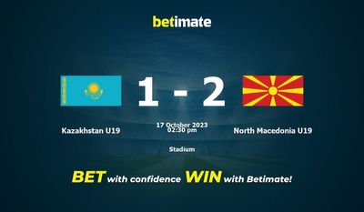 Kazakstan U19 vs Nordmakedonien U19 Förutsägelse, odds och speltips 2023-10-17