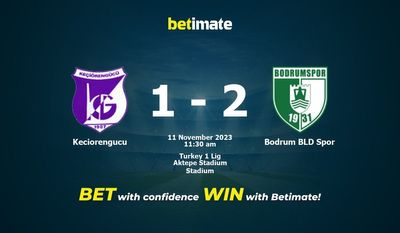 Keciorengucu vs Bodrum BLD Spor förutsägelse, odds och vadslagning 2023-11-11