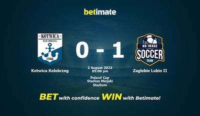 Kotwica Kolobrzeg vs Zaglebie Lubin II Förutsägelse, odds och speltips 2023-02-08