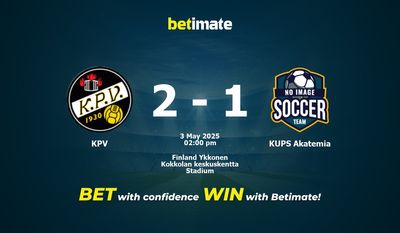 KPV vs KUPS Akatemia Prediction, Odds & Betting Tips 05/03/2025