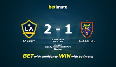 LA Galaxy vs Real Salt Lake Förutsägelse, Odds & Speltips 06/01/2025