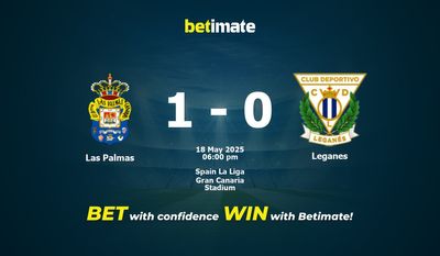 Las Palmas vs Leganes Förutsägelse, Odds och Speltips 18/05/2025