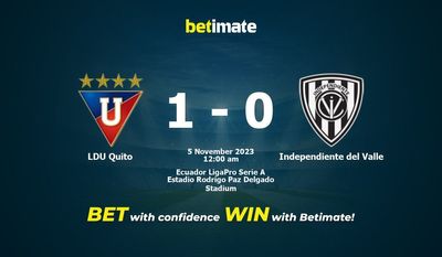 LDU Quito vs Independiente del Valle Förutsägelse, odds och speltips 2023-11-04