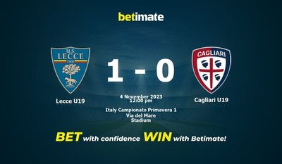 Lecce U19 vs Cagliari U19 Förutsägelse, odds och speltips 2023-04-11