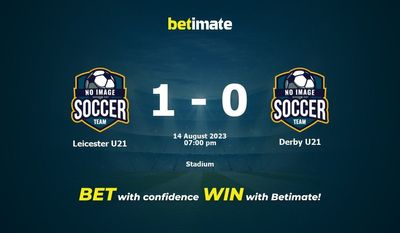 Leicester U21 vs Derby U21 Förutsägelse, odds och speltips 2023-08-14