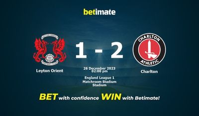 Leyton Orient vs Charlton Förutsägelse, odds och vadslagning 2023-12-26