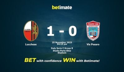 Lucchese vs Vis Pesaro Förutsägelse, odds och speltips 2023-11-25