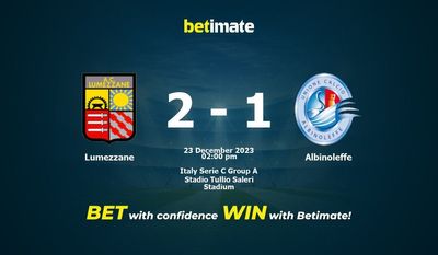 Lumezzane vs Albinoleffe Förutsägelse, odds och speltips 2023-12-23