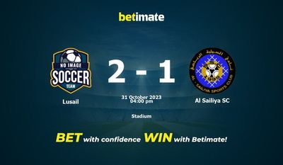 Lusail vs Al Sailiya SC förutsägelse, odds och speltips 2023-10-31
