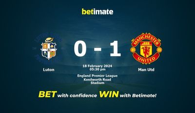 Luton vs Man Utd förutsägelse, odds och speltips 2024-02-18