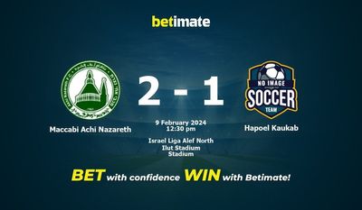 Maccabi Achi Nazareth vs Hapoel Kaukab Förutsägelse, odds och speltips 2024-09-02