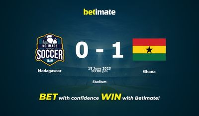 Madagaskar vs Ghana Förutsägelse, odds och vadslagning 2023-06-18