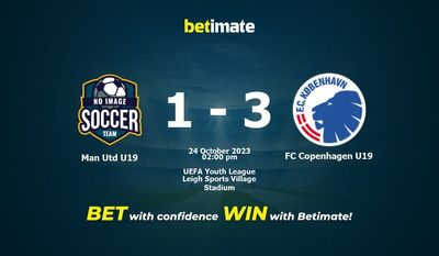 Man Utd U19 vs FC Köpenhamn U19 Förutsägelse, odds och speltips 2023-10-24