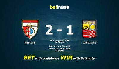 Mantova vs Lumezzane Prediction, Odds & Speltips 2023-12-16