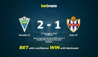 Marbella FC vs Velez CF Prognos, odds & Speltips 2023-12-17