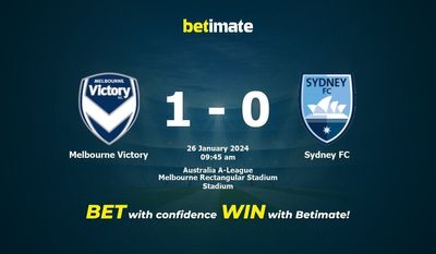 Melbourne Victory vs Sydney FC Förutsägelse, odds och speltips 2024-01-26