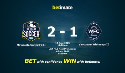 Minnesota United FC II vs Vancouver Whitecaps II Förutsägelse, odds och speltips 2023-06-18